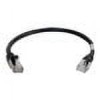 CG00722 35FT/10.7M CAT6A SNAGLESS STP CABLE-BLK