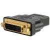 C2G 18402 ADAPTER - BLACK - SUPPORT VIDEO RESOLUTIONS OF UP TO 1080P. ALLOWS FOR AN HDMI C