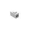 EATON TRIPP LITE SERIES CONNECTIVIT N235-001-WH CAT6 STRAIGHT THROUGH COUPLER IN-LINE SNAP-IN RJ45 F/F WHITE