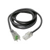 Eaton P006-006-HG13CL EATON TRIPP LITE SERIES HOSPITAL-GRADE POWER CORD, NEMA 5-15P TO C13 - GREEN DOT