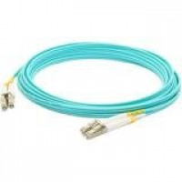 Addon QK737A-AO ADDON 50M LC TO LC AQUA OM4 DUPLEX OFNR (RISER-RATED) FIBER PATCH CABLE
