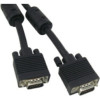 iMicro - VGA cable - HD-15 (VGA) (M) to HD-15 (VGA) (M) - 6 ft - thumbscrews - black