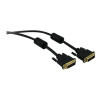 iMicro 10ft DVI Dual Link Male to DVI Dual Link Male Cable (Black)