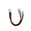 iMicro - Power splitter - 4 pin internal power (M) to 4 pin internal power (F) - 1 ft