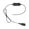 Jabra 88001-03 GN1216 AVAYA CONNECT CORD CONNECTS AVAYA 1600/9600 PHONES