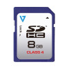 V7 VASDH8GCL4R-1N 8GB SECURE DIGITAL SDHC CLASS4 RETAIL