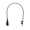 GN NETCOM 8800-00-01 DIRECT CONNECT CORD QD-RJ-9 STRAIGHT CORD