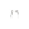 Koss Headphones KEB6IW WHITE EARBUD WITH MICROPHONE ENHANCED DRIVER W/ 3CUSHION