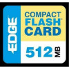 Edge Memory PE179502 512MB EDGE PREMIUM COMPACT FLASH CARD (C