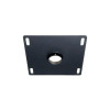 Peerless CMJ310 CEILING PLATE - BLACK - UNISTRUT FITTINGS AND ATTACHMENT HARDWARE NOT INCLUDED;