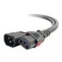 C2G 10361 POWER CORD - C14 - MALE LEFT GENDER - C13 - FEMALE RIGHT GENDER - LENGTH: 10 LEN