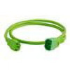 C2G 17513 POWER CORD - C14 - MALE LEFT GENDER - C13 - FEMALE RIGHT GENDER - 8FEET LENGTH -