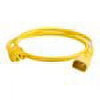 C2G 17514 8FT C14 TO C13 18/3 SJT YELLOW