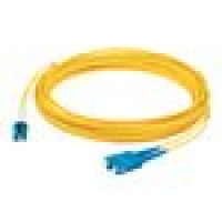Addon ADD-ASC-LC-25M9SMF ADDON 25M ASC TO LC YELLOW OS2 DUPLEX OFNR (RISER-RATED) SMF FIBER PATCH CABLE