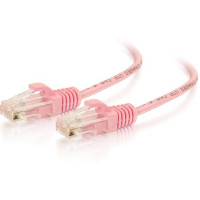 C2G 01191 3FT/0.9M CAT6 CABLE UTP SLIM 28AWG PINK