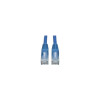 EATON TRIPP LITE SERIES CONNECTIVIT N201-008-BL 8FT CAT6 BLUE UTP GIGABIT SNAGLESS MOLDED M/M RJ45 PATCH CABL