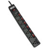 Eaton TLP76MSGB EATON TRIPP LITE SERIES ECO-SURGE 7-OUTLET SURGE PROTECTOR, 6 FT. (1.83 M) CORD,