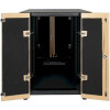 Eaton SRQ18U EATON TRIPP LITE SERIES SMARTRACK SOUND PROOF HALF-HEIGHT SERVER RACK ENCLOSURE,