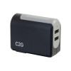 C2G 20276 2 PORT USB WALL CHARGER AC TO USB 5V4.8A