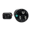 P006-L03-HG10 POWER EXTENSION CORD MEDICAL 5-15P TO LOCKING C13 M/F 18 AWG 3FT