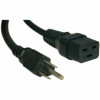 EATON TRIPP LITE SERIES CONNECTIVIT P007-L02 2FT POWER EXTENSION CORD 15A 5-15P TO LOCKING C13 M/F 14 AWG