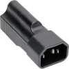 EATON TRIPP LITE SERIES CONNECTIVIT P002-000 POWER CORD ADAPTER NEMA 5-15R TO C14 10A 125V BLACK
