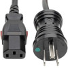 Eaton P049-006-GY-HG EATON TRIPP LITE SERIES HOSPITAL-GRADE POWER CORD, NEMA 5-20P TO C19 - HEAVY-DUT
