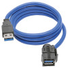 Eaton U325-003-IND SYSTEM CABLE - USB 3.0 A LEFT CONNECTOR - MALE LEFT GENDER - USB 3.0 A RIGHT CON