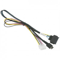Supermicro 55cm OCuLink to PCIE SFF-8639 U.2 with Power Cable