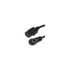 Startech PXTR10110 10FT (3M) 18AWG FLEXIBLE COMPUTER POWER CORD W/ NEMA 5-15P AND IEC 60320 C13 CON