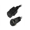 Startech PXTR1016 6FT COMPUTER POWER CORD NEMA 5-15P TO C13 AC POWER MONITOR CABLE
