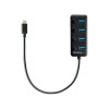 Startech HB30C4AIB BUS-POWERED 4 PORT HUB WITH INDIVIDUAL PORT SWITCHES - USB-C TO 4X USB TYPE-A PO