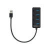 Startech HB30A4AIB 4 PORT USB 3.0 HUB WITH INDIVIDUAL PORT SWITCHES - 4X USB TYPE-A PORTS - SUPERSP