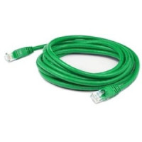 Addon ADD-12FCAT6S-GN-TAA ADDON 12FT GREEN CAT 6 SHIELDED PVC ETHERNET CABLE SNAGLESS EASY CLEAR BOOT TAA