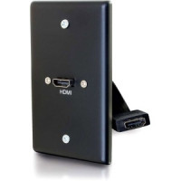 C2G 39878 SINGLE GANG HDMI PIGTAIL BLACK WP