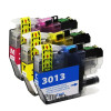 Brother LC30133PKS LC30133PKS HIGH YIELD COLOR INK 3 COLOR CARTRIDGES - 1 EACH COLOR
