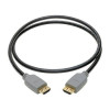 Eaton P568-01M-2A EATON TRIPP LITE SERIES 4K HDMI CABLE (M/M) - 4K 60 HZ, HDR, 4:4:4, GRIPPING CON