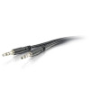 C2G 22602 10FT (3M) SLIM AUX 3.5MM AUDIO CABLE - MALE LEFT GENDER - MALE RIGHT GENDER - 3.