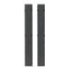 APC AR7589 HINGED COVERS FOR NETSHELTER SX 750MM WIDE 48U VERTICAL CABLE MANAGER