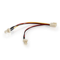 C2G 27391 4IN 3-PIN FAN POWER Y-CABLE - 3-PIN FAN (INTERNAL) FEMALE - 3-PIN FAN (INTERNAL)