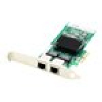 Addon ADD-PCIE-2RJ45 ADDON 10/100/1000MBS DUAL OPEN RJ-45 PORT 100M PCIE X4 NETWORK INTERFACE CARD