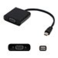 Addon MDP2VGAB-5PK ADDON 5 PACK OF 20.00CM (8.00IN) MINI-DISPLAYPORT MALE TO VGA FEMALE BLACK ADAPT