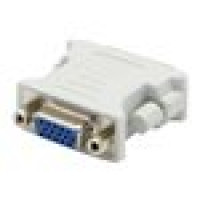 Addon DVII2VGAW-5PK ADDON 5 PACK OF DVI-I (29 PIN) MALE TO VGA FEMALE WHITE ADAPTER, 3 YEARS WARRANT
