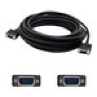 Addon VGAMM50-5PK ADDON 5 PACK OF 15.24M (50.00FT) VGA MALE TO MALE BLACK CABLE