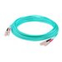 Addon ADD-SC-SC-5M5OM4 ADDON 5M SC TO SC AQUA OM4 DUPLEX OFNR (RISER-RATED) FIBER PATCH CABLE