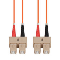 Addon ADD-SC-SC-10M6MMF ADDON 10M SC TO SC ORANGE OM1 DUPLEX OFNR (RISER-RATED) MMF FIBER PATCH CABLE