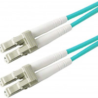 Addon ADD-LC-LC-20M5OM3 ADDON 20M LC TO LC AQUA OM3 DUPLEX OFNR (RISER-RATED) FIBER PATCH CABLE