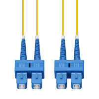 Addon ADD-SC-SC-3MS9SMF ADDON 3M SC TO SC YELLOW OS2 SIMPLEX OFNR (RISER-RATED) SMF FIBER PATCH CABLE