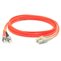 Addon ADD-ST-LC-7M6MMF ADDON 7M ST TO LC ORANGE OM1 DUPLEX OFNR (RISER-RATED) MMF FIBER PATCH CABLE