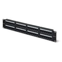 Belkin F4P638-48-AB5 BELKIN PATCH PANEL - PATCH PANEL - BLACK - 48 PORTS